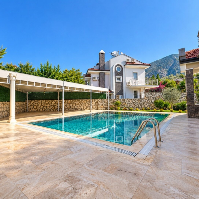 LUXURY 6-BED DETACHED VILLA IN OVACIK – Private Pool, Hamam & Sauna