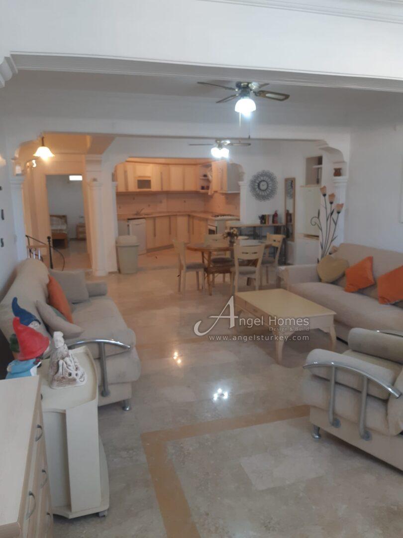 LARGE 8-BED VILLA FOR SALE IN OVACIK – Private Pool & S/C Apartment