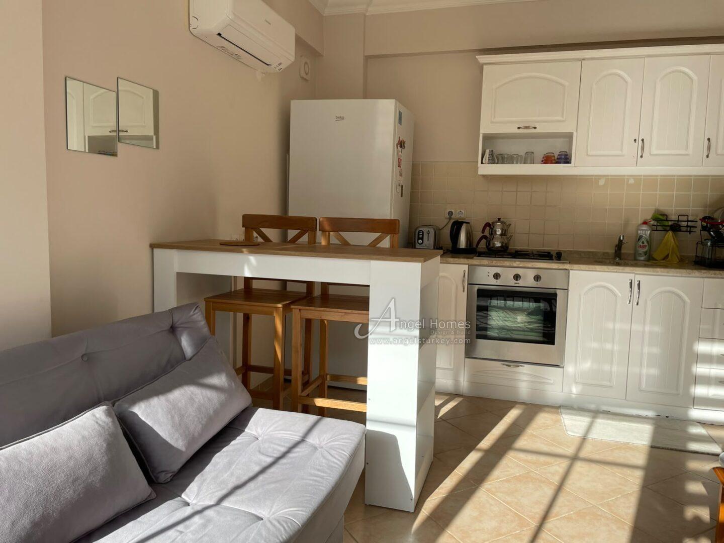 BARGAIN 1-BED APARTMENT IN OVACIK – Furnished, Shared Pool, Great Location