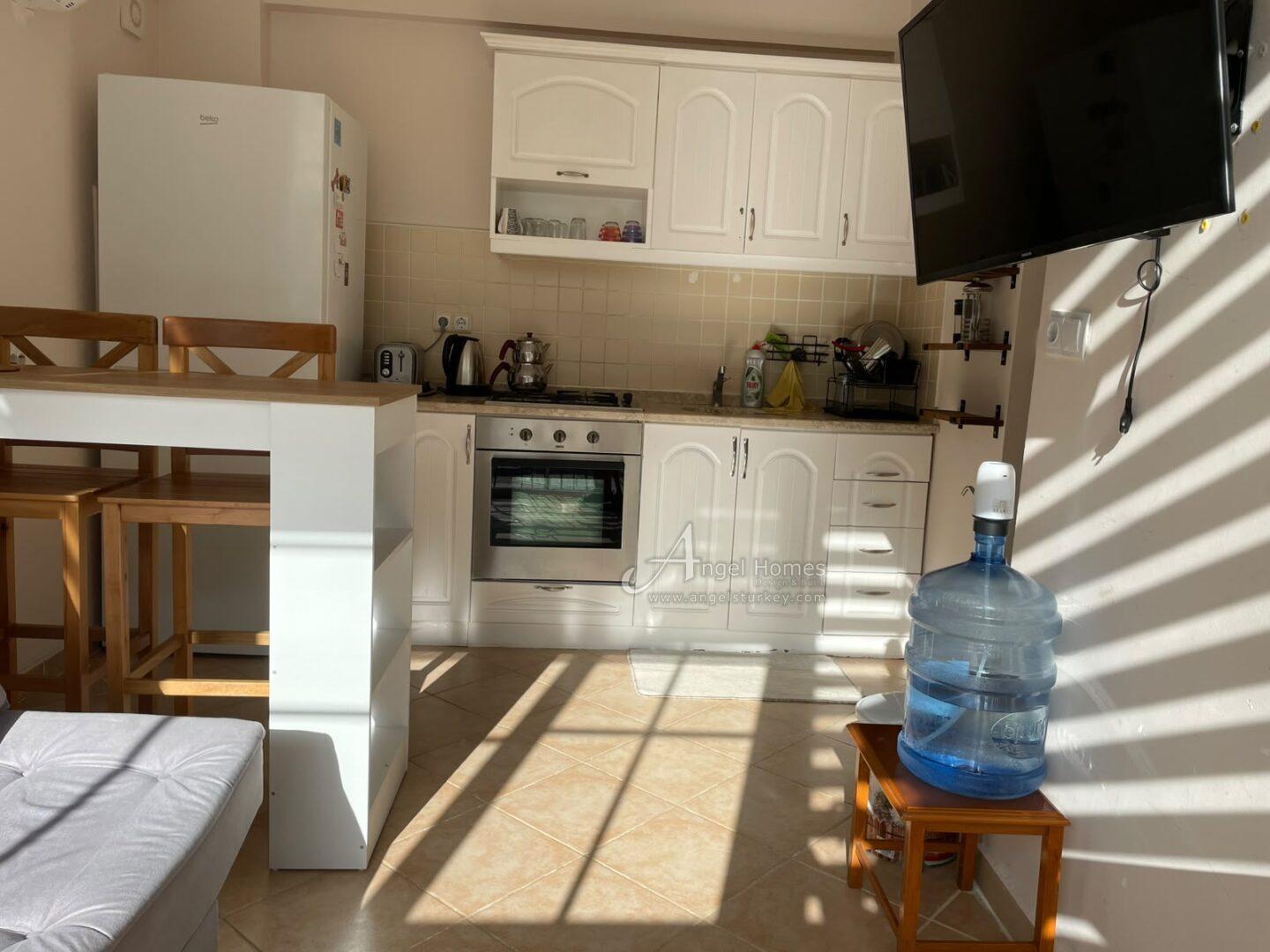 BARGAIN 1-BED APARTMENT IN OVACIK – Furnished, Shared Pool, Great Location