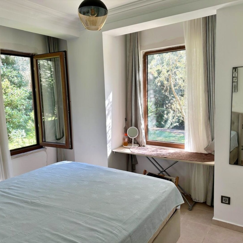 FURNISHED 2-BED GROUND-FLOOR APARTMENT IN OVACIK – Popular Site with Communal Facilities