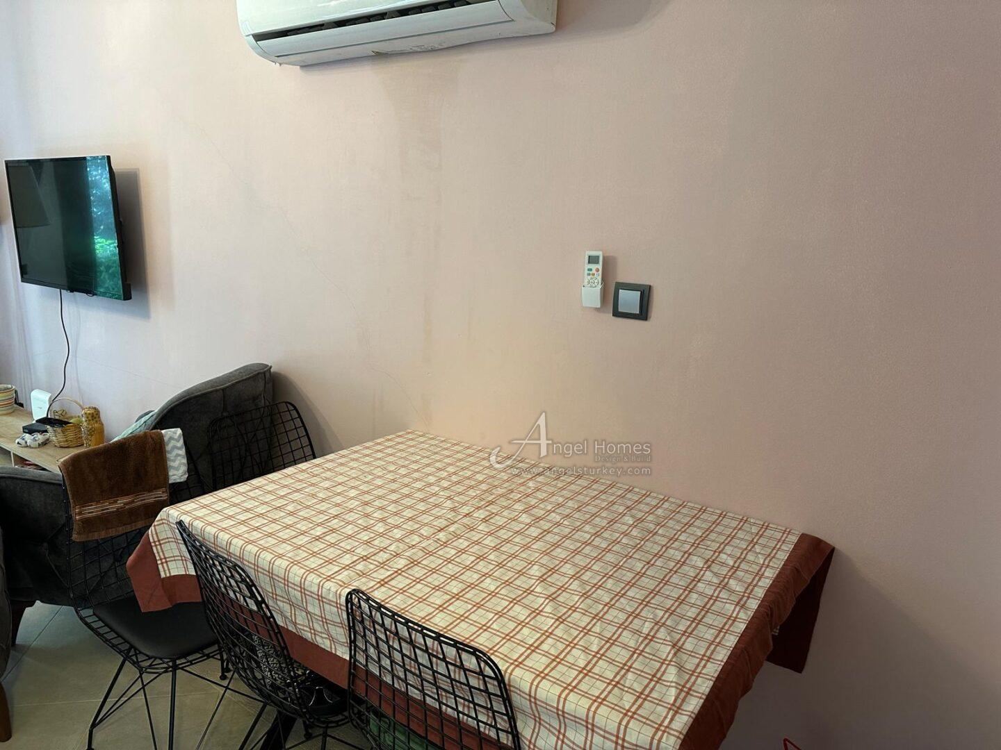 FURNISHED 2-BED GROUND-FLOOR APARTMENT IN OVACIK – Popular Site with Communal Facilities
