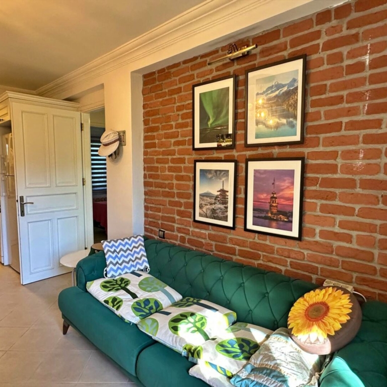 FURNISHED 2-BED GROUND-FLOOR APARTMENT IN OVACIK – Popular Site with Communal Facilities