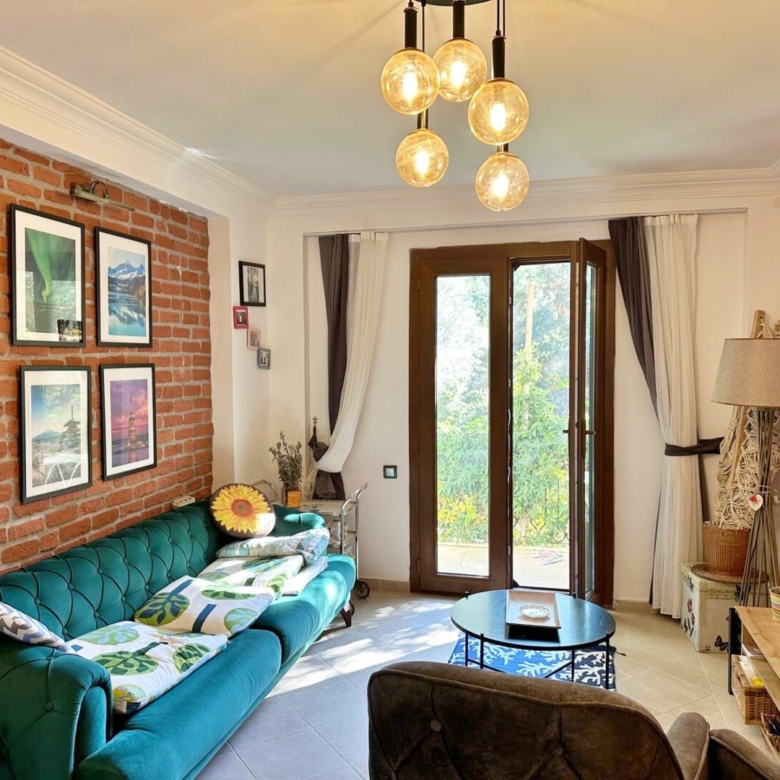 FURNISHED 2-BED GROUND-FLOOR APARTMENT IN OVACIK – Popular Site with Communal Facilities